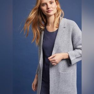 Moth/Anthropologie Grey Sweater Coat